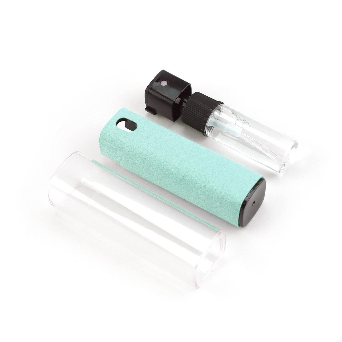 

2 в 1 очиститель экрана телефона спрей компьютерный инструмент для удаления пыли с экрана мобильного телефона ткань из микрофибры чистый экран светло-синий