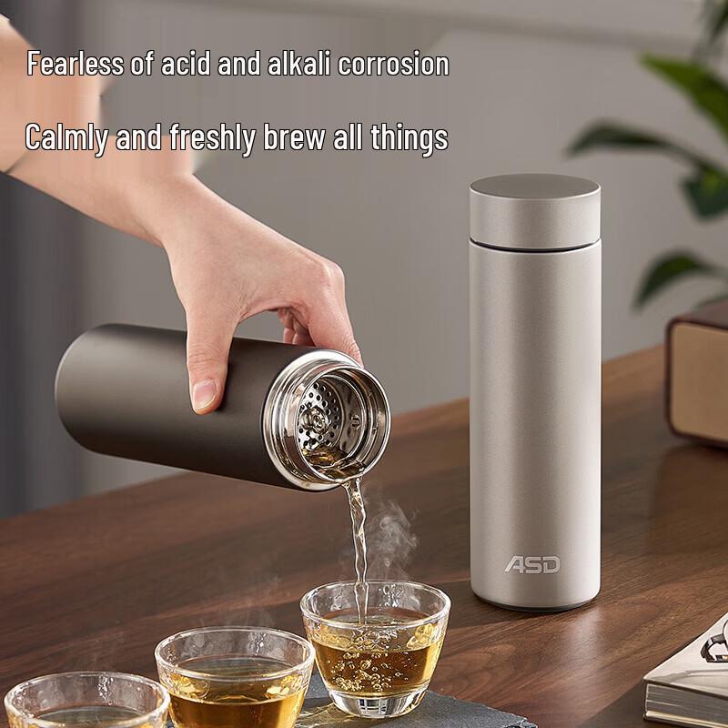 ASD Pure Titanium Vacuum Insulated Business Mug