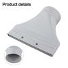 22x25x2cm Flat Hose Adapter Hose Connector High-Quality Plastic Long-Lasting Performance Minimal Height Effortless Setup