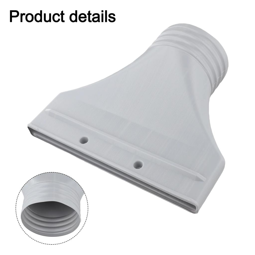22x25x2cm Flat Hose Adapter Hose Connector High-Quality Plastic Long-Lasting Performance Minimal Height Effortless Setup