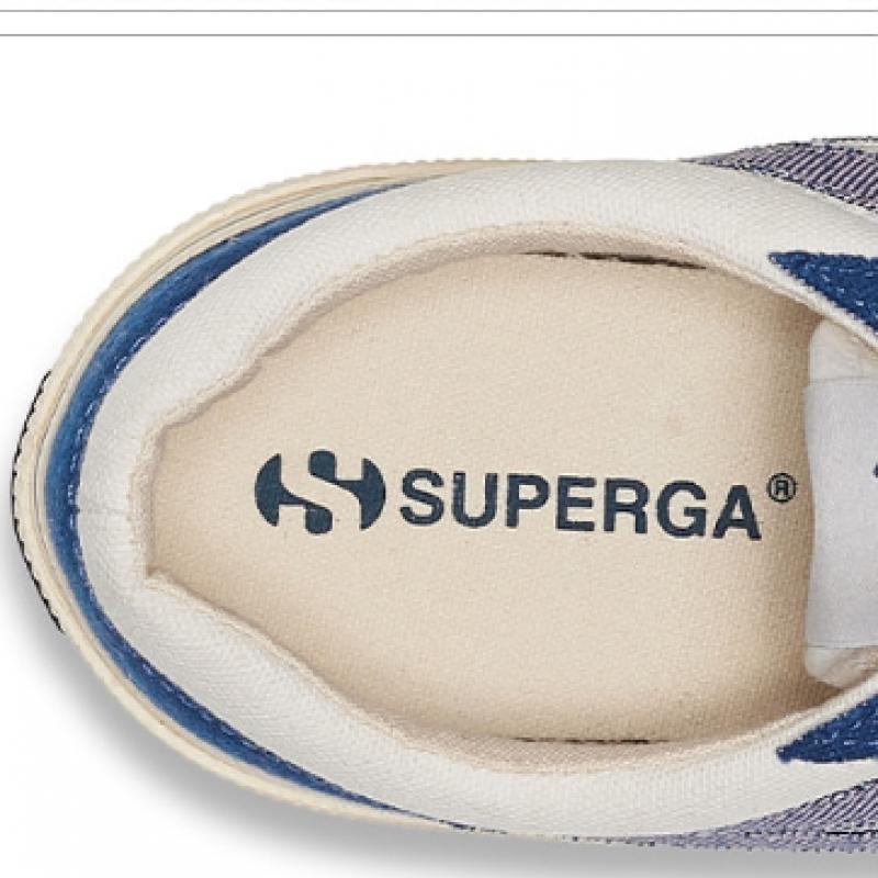 Superga 2941 Rivoli Reverse Denim Avorio S5131lwa0u