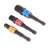 6Pcs Socket Adapter Set Hex Shank Bit Socket Wrench Adapter Extension Set Air Screwdriver Power
