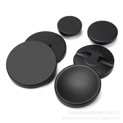 Knoflík Knoflík Kabát Trenčkot Pryskyřičný Černý Knoflík High-End Pánský Oblek Oblečení Zesílené Knoflíky Doplňky Daquan