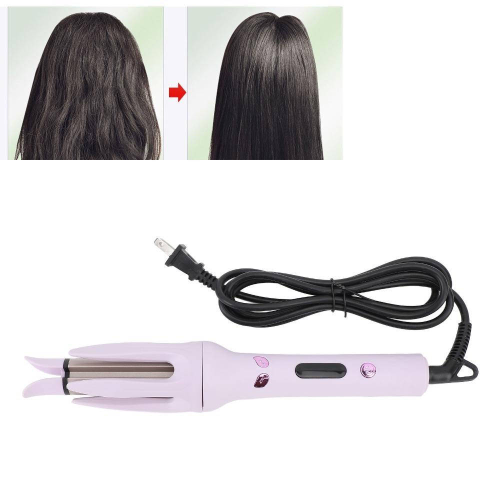 Adjustable Temperature Auto Hair Curler Portable Rotating Curling Iron For Salon Styling