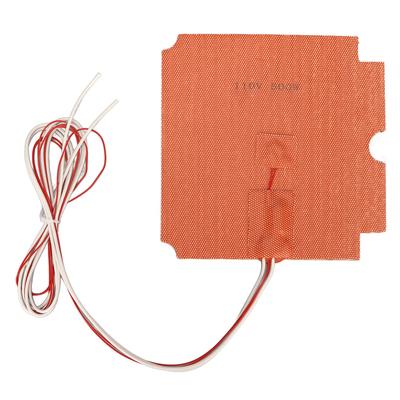 3D Printer Silicone Heated Pad for Annex K3 110V 500W 170x170mm High Temperature Resistance Low