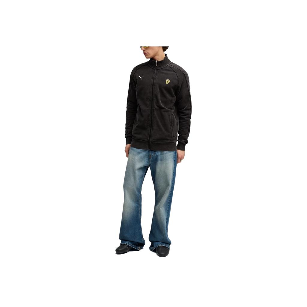 Puma Scuderia Ferrari T7 Motorsport Comfortable Classic Versatile Jacket Men Jacket 632754-01