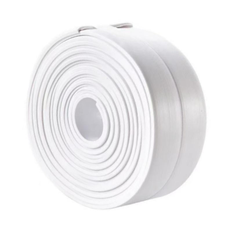 

Большой размер водонепроницаемой герметизирующей ленты для ванной комнаты, унитаза, самоклеящейся ленты, кромки кухонной раковины, клейкая лента, защищающая от плесени, настенные наклейки 22MM&3.2M белый