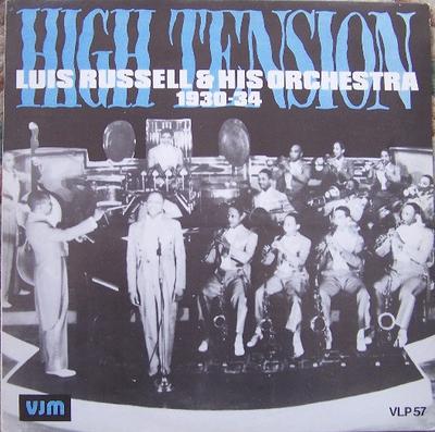 LP Schallplatte LUIS RUSSELL & HIS ORCHESTRA - High Tension - Luis Russell And His VLP57 VJM 1986 UK Jazz Gebraucht
