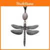Dragonfly Pendant Necklace Long Chain Bohemian Pink Crystal For Women And Men