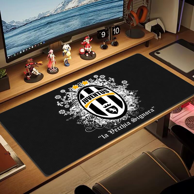 Juventus Football Club3 Print Cushion Non-slip Laptop Tablet Big Mousepad XXL Mat Mini PC Playmat With Lock edge