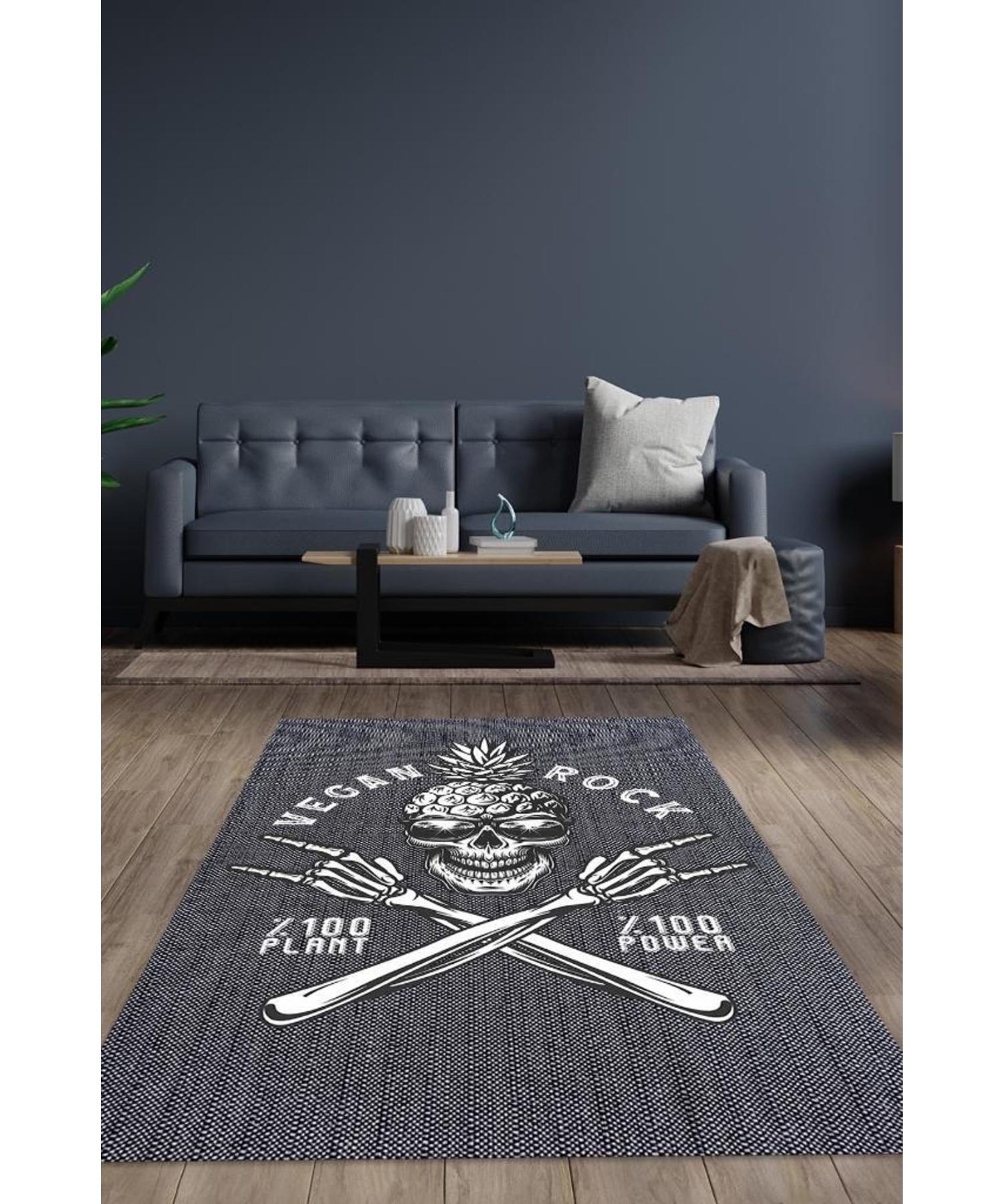 

100% Plant Woven Based Washable Non-Slip Vegan Carpet