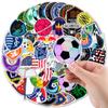 50 American Football Graffiti Stickers Car Mobile Phone Water Cup Suitcase Decoration Stickers Waterproof