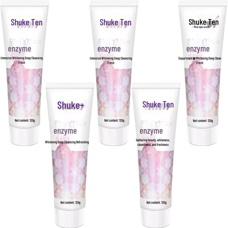 Shuke Whitening Enzyme Toothpaste, Dancing Cherry Blossom