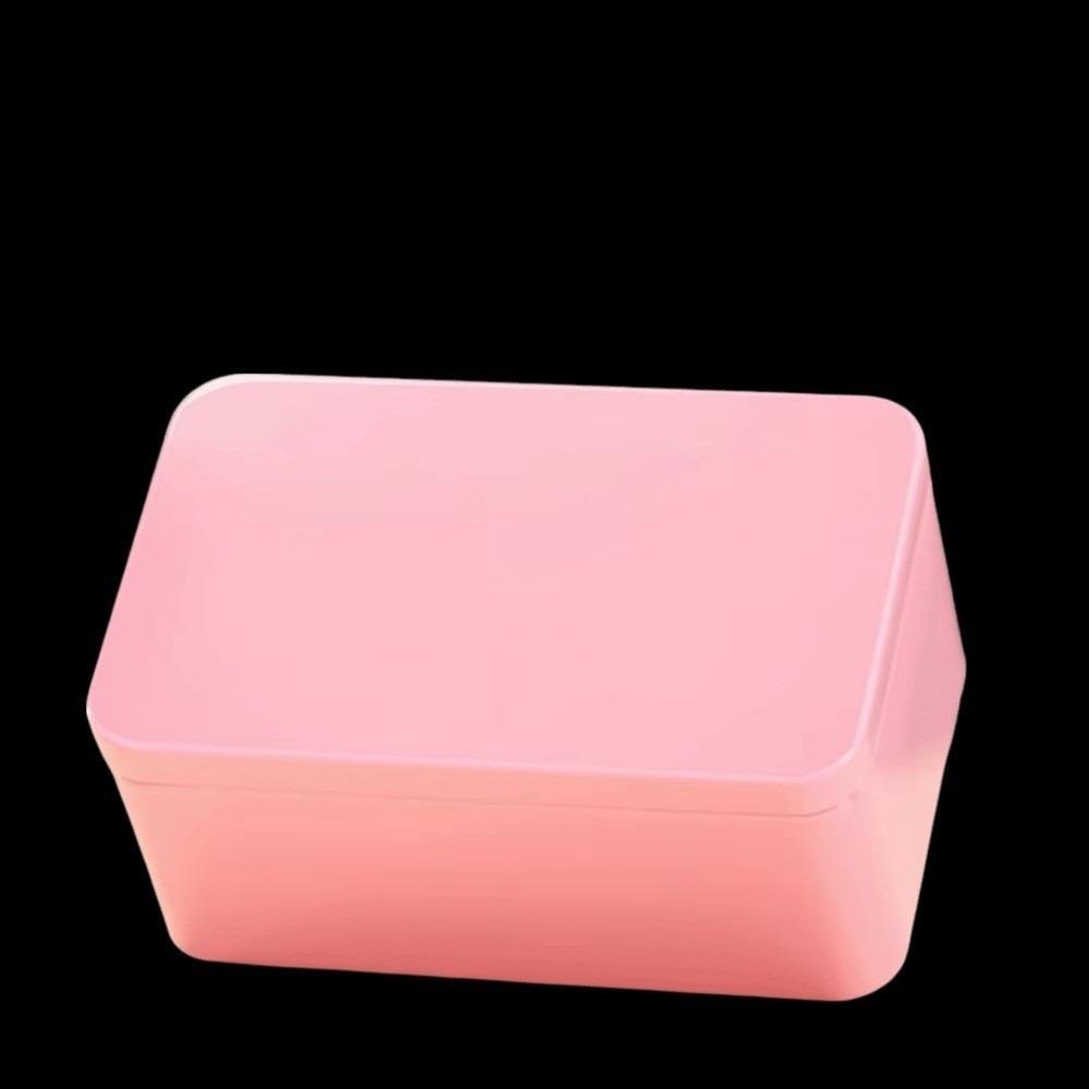Solid Color Tea Container Square Empty Cans Gift Jars Card Box Home Storage