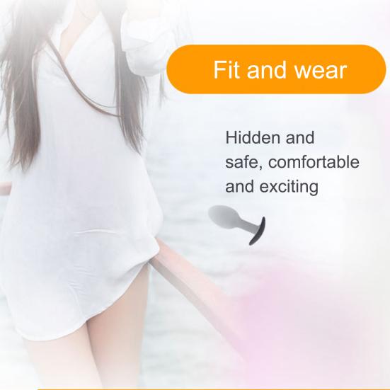 Unisex Soft Silicone G-pot Expansion Dilator Massager Anal Butt Plug Sex Tool