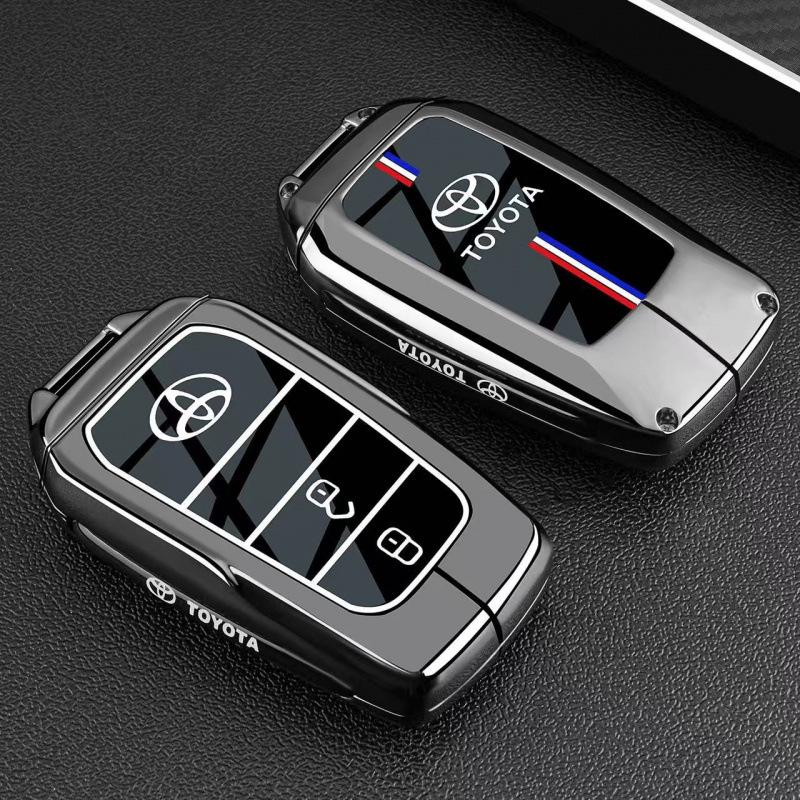 Suitable for Toyota Key Cover: Prado, Venza, Levin, Avalon, CHR Car Buckle Shell