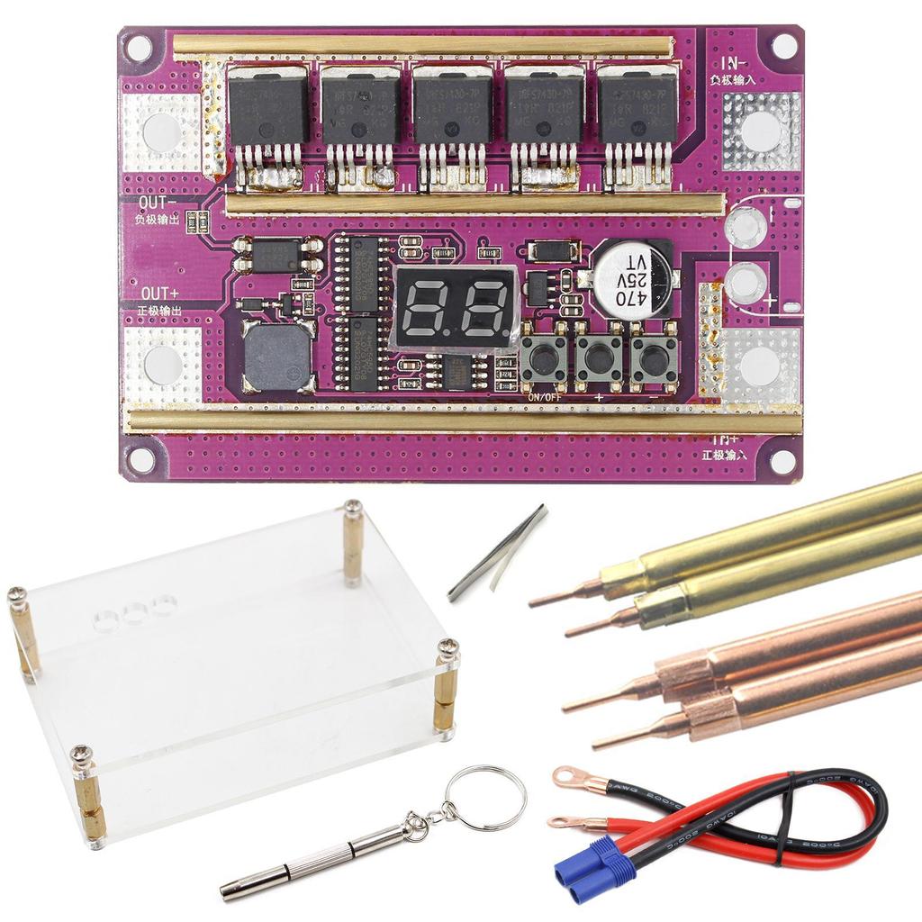 Buy Spot Welder Kit DIY Portable DIY Spot Welder Machine Kit Mini Size Lithium Battery Spot