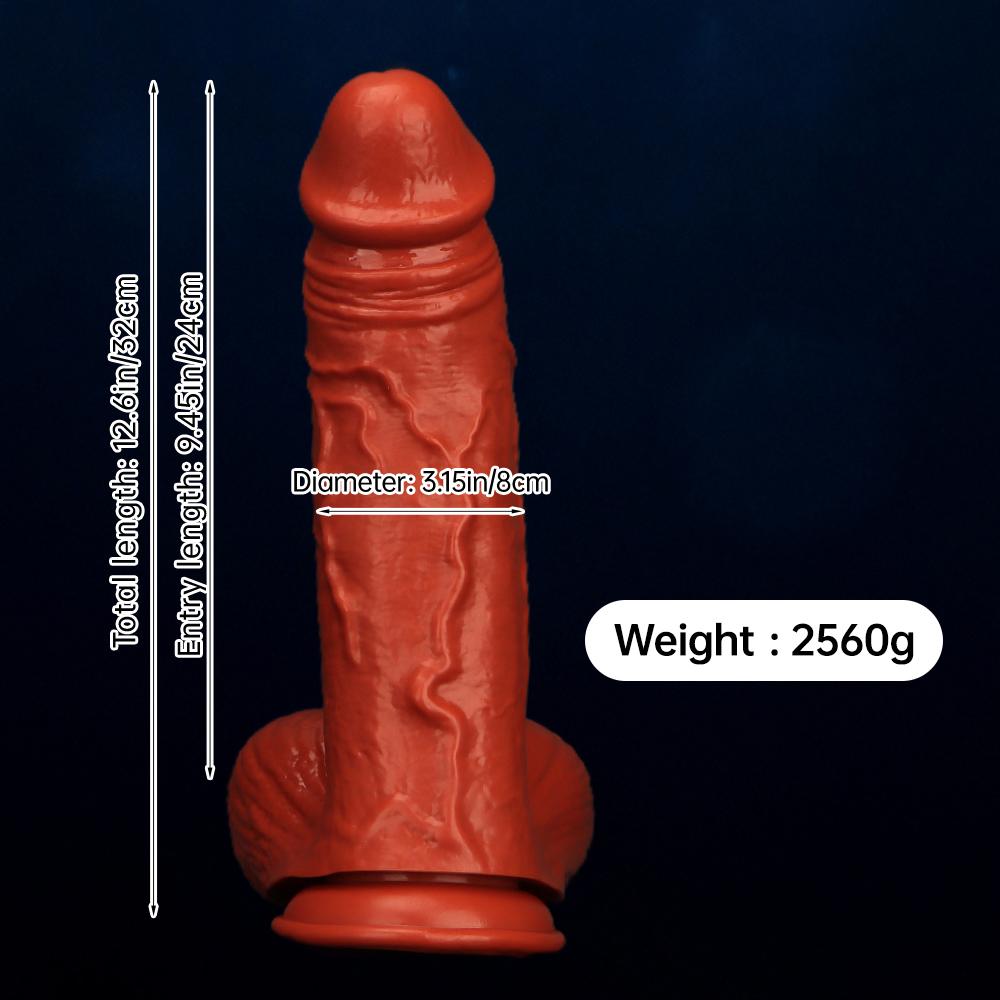 32*8cm Bardzo Duże Długie Realistyczne Dildo Korek Analny Masturbator Fisting Zabawka Seksualna dla Mężczyzn i Kobiet Pasek na Penisa Duży Dick