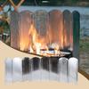 Camp Stoves Windscreen Camping Windshield Screen Panel Portable Metal Iron Construction Foldable