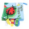 Soft Cloth Book Portable Interactive Early Learning Educational 3D Baby Cloth Book for Infant