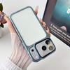 Electroplating Lens Invisible Bracket Apple 18ProMax Mobile Phone Case iPhone17 Transparent Niche Anti-drop Protective Case