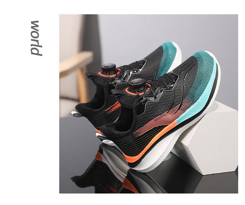 2025 Kids' Red Rabbit Winter Running Shoes: Warm, Lightweight, Velvet-Lined Leather Sneakers