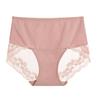 Culotte taille basse pour femme, avec bords noirs en forme de champignon, mignonne, simple, en coton respirant, sous-vêtement triangulaire
