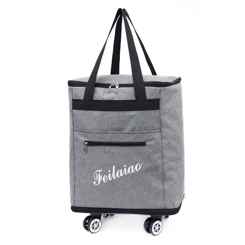 Waterproof Extra Large Travel Bag with Wheels & Shoulder Straps – Lightweight Portable Luggage & Clothes Storage Backpack