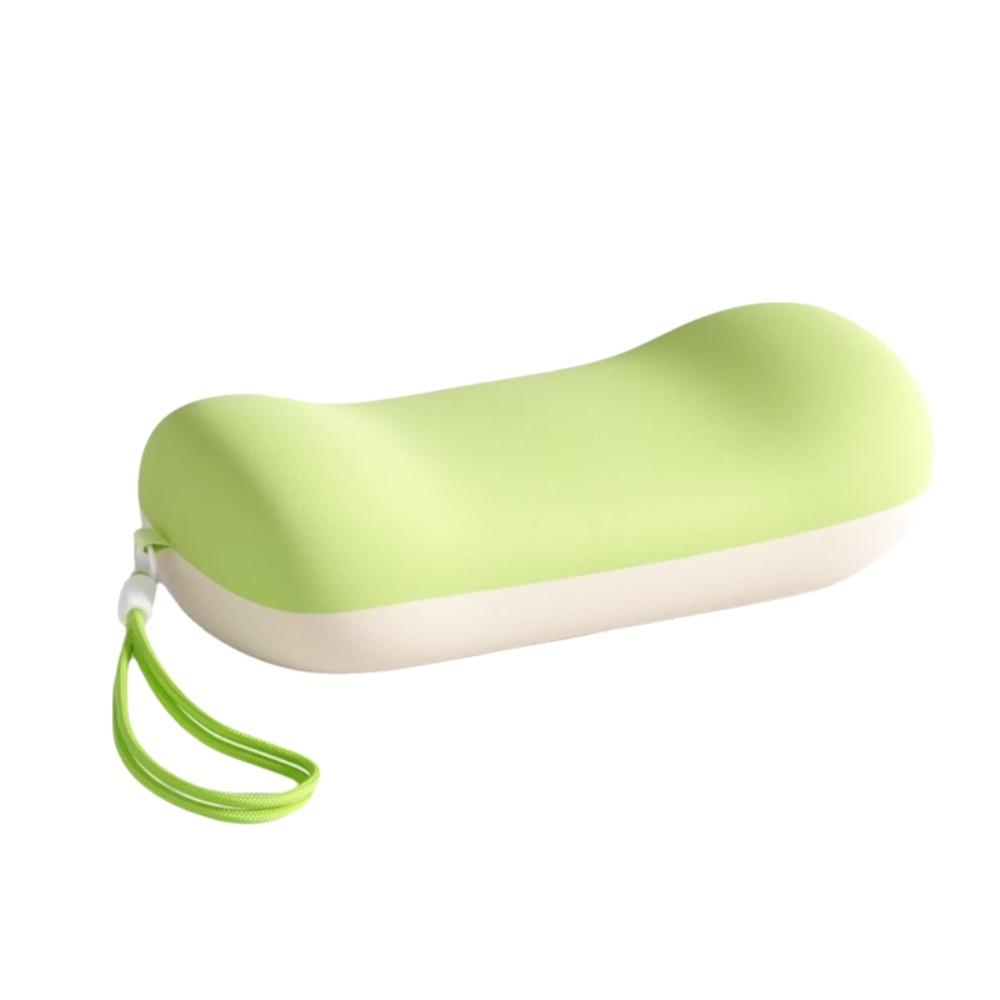 Ergonomic Office Nap Pillow Ice Silk Lumbar Pillow Portable Summer Cooling Pillow  Bedroom