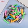 50Pcs Data Cable Wired Earphone Silicone Protective Case Mobile Phone Charging Cable Earphone Cable Spiral Protector