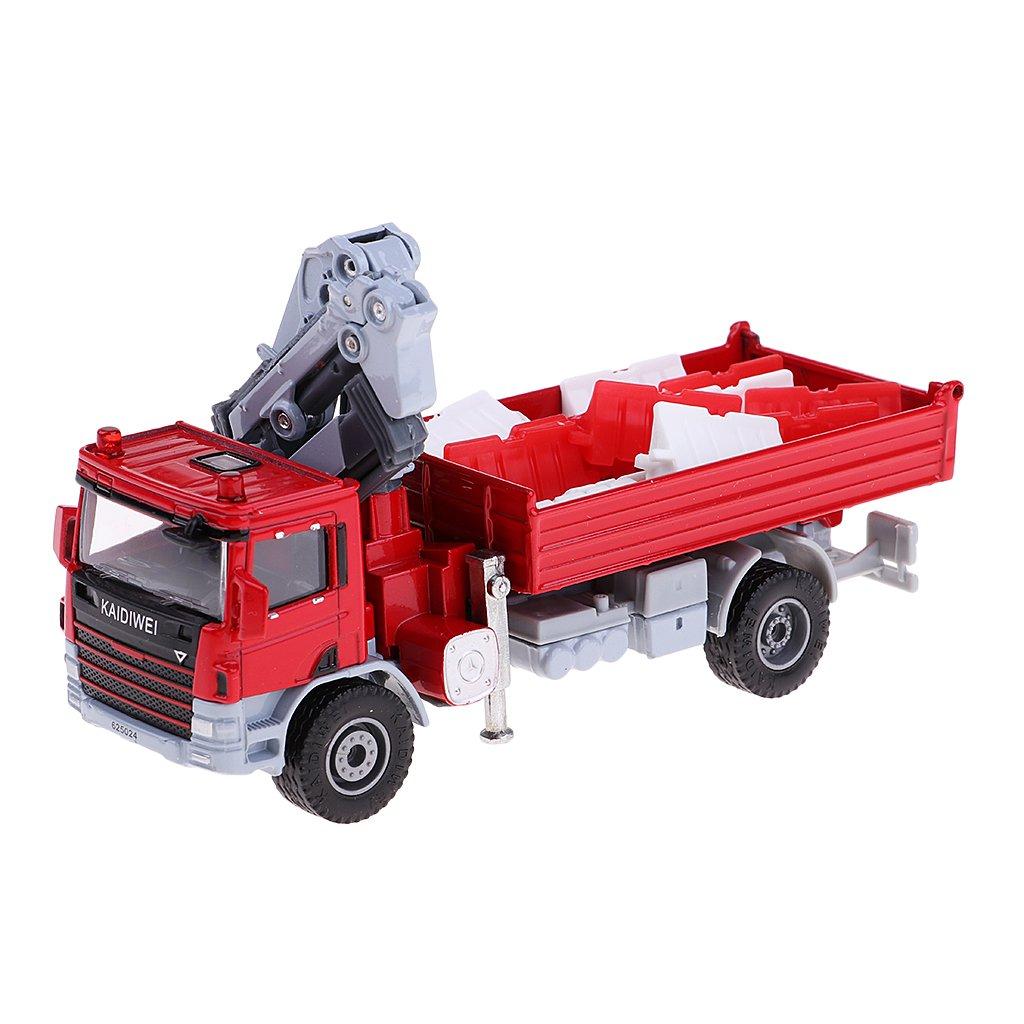1/50 Scale Car Crane Truck Model Toy Diecast Construction Car Vehicles