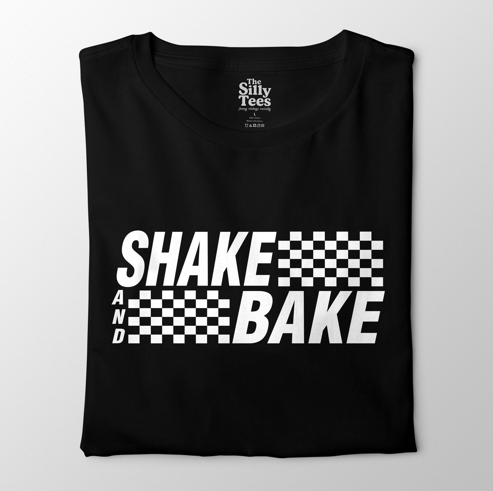 Shake and Bake Racing Tee: Talladega Nights Funny NASCAR Shirt M