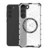 For Samsung Galaxy S23 Cell Phone Case Honeycomb TPU+PC Phone Cover Magnetic Case