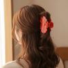 Waterproof Peach Blossom Shark Clip Japanese Style Flower Hairgrips  Ponytail Holder