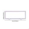 Floating Frame Display Case Stand Holder Gift with Base Sturdy Multifunctional Organizer