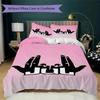 Jul C'Est Pas Des Lol Pattern Bedding uilt Set uilt Cover Pillowcase Home Decoration Birthday Gift (1 * duvet cover + 2 * pillowcase without core)56