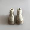 Mango head muffin ice cotton women's 2026 new small height increase thick bottom flip mouth piled thickened cotton shoes