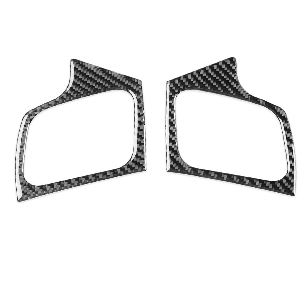 Carbon Fiber Dashboard Air Outlet Vent Cover Trim for Honda CR-V CRV 2017-