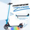 City Scooter Kids Scooter 6.5'' E-Scooter for 6-12 Years 60Wh, max. 5-8km, foldable, Load Capacity 50 kg, 14km/h, with Lighting, EBS+Foot Brake