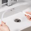 1-3pcs  flexible drain hair removers, pipe hair cleaning, drain cleaning brushes, 45/60 cm, toilet unclogging, blockage removal