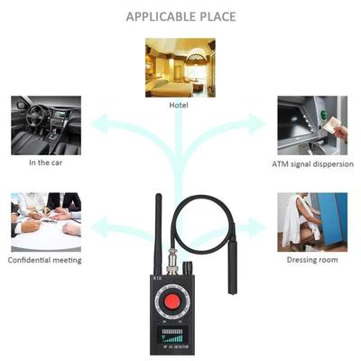 GPS Detector RF Signal Detector Hidden Camera Finder Surveillance Camera Bug Sweeper Bug Detector