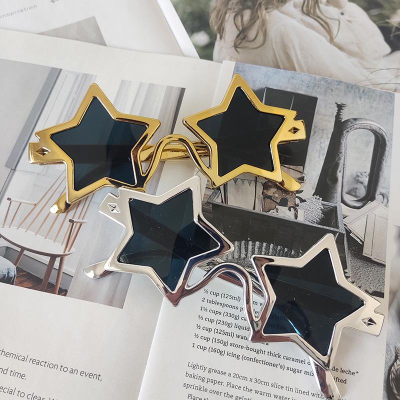 Trendy hvězdné sluneční brýle na párty: Evropský a americký festivalový kosmetický doplněk