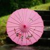 Vintage DIY Painting Paper Umbrella Classical Oil Paper Umbrella Handmade Paper Umbrella  Children