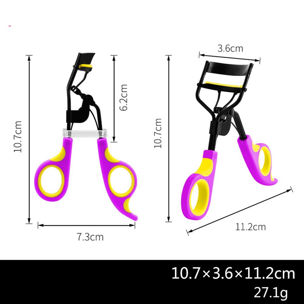 1 Stück Make-up für Frauen Wimpernzange Zweifarbig Wimpern biegen Falsche Hilfsmittel Dame Tragbare Make-up Schönheitswerkzeuge Make-up