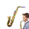 Four-tone Kids Saxophone Toy Simulated Musical Simulation Clarinet Toy  Parent-Child