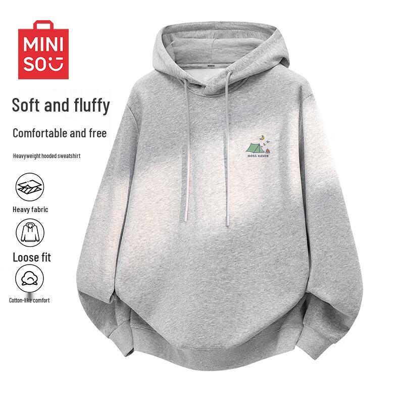 MINISO Men's Hooded Pullover Sweatshirt