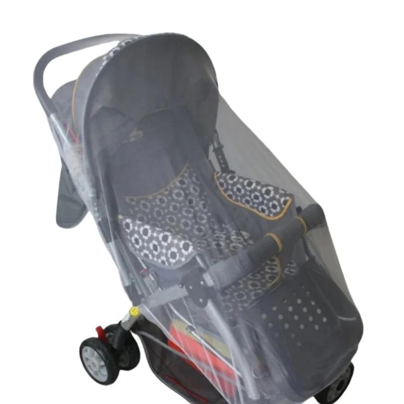 For Baby Stroller Mosquito Net Summer Insect Shield Net Safe Infants Protection Mesh Stroller Accessories Mosquito Net