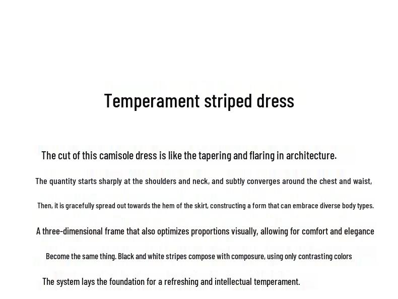 Teenie Weenie Women's Striped A-Line T-Shirt Dress