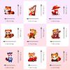 50 Cartoon Little Panda Stickers New Product Cute Little Animals Red Panda Little Panda Cartoon