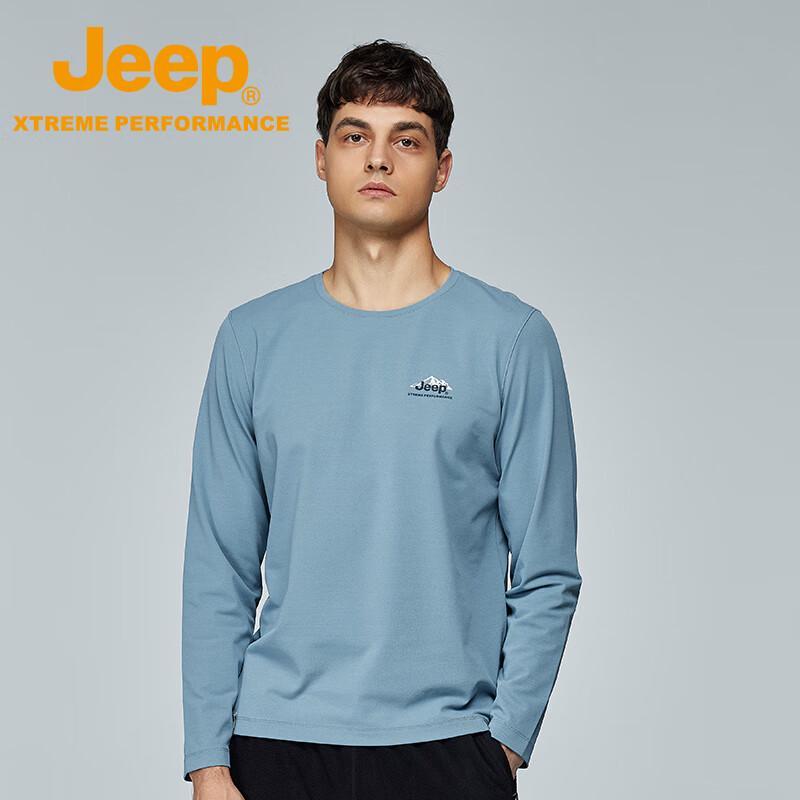 

JEEP Men s 2025 Long Sleeve Round Neck T-Shirt J430945001 L